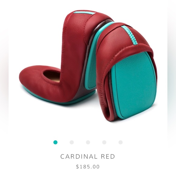 Tieks by Gavrieli in Cardinal Red - Picture 10 of 10